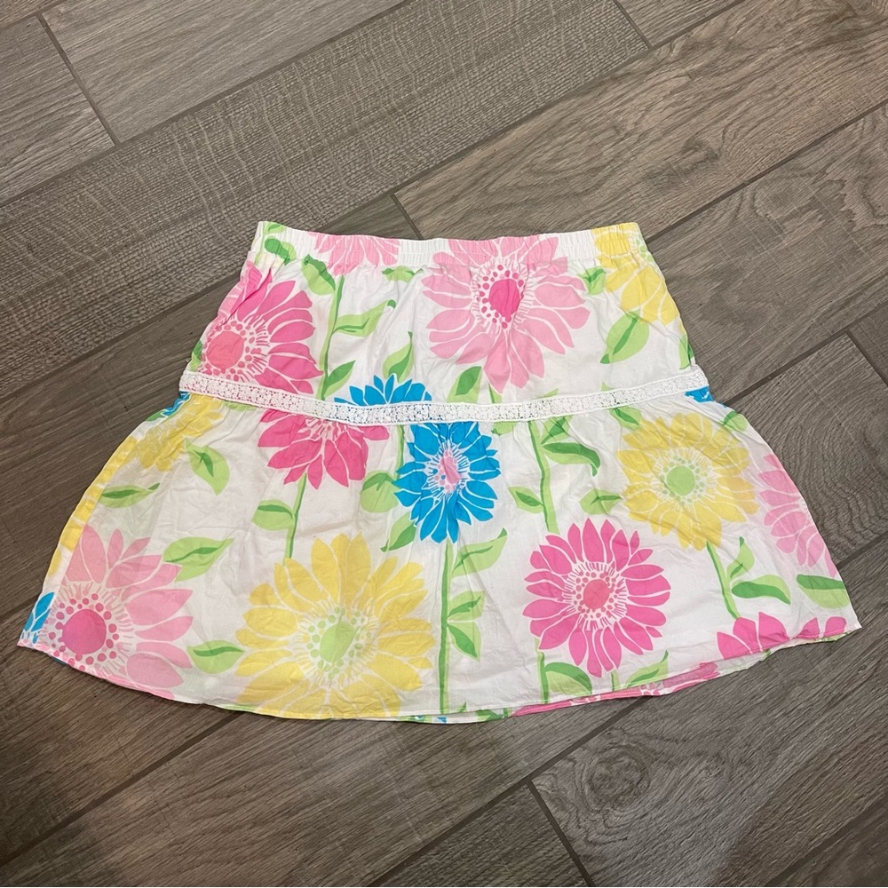 Lilly Pulitzer Vintage Floral Skirt